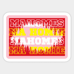 PATRICK MAHOMES MA HOMIE Sticker